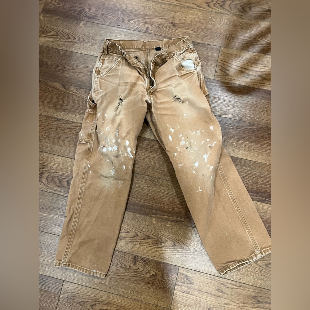 Distressed Carhartt Cargo Pants